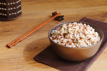 Mezcla oriental de arroces