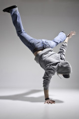 Naklejka premium Break dance