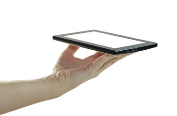 Tablet in the hand