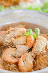 vermicelli prawn