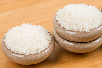 White rice in bowl