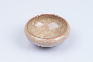 empty bowl isolated on white