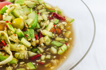 Cucumber salad
