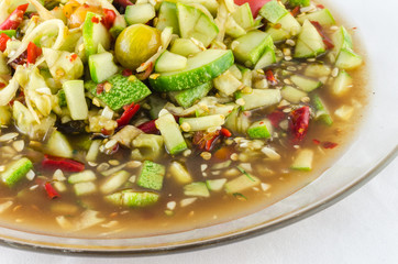 Cucumber salad