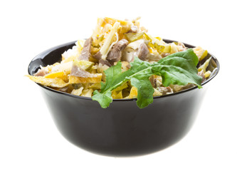 Tongue salad