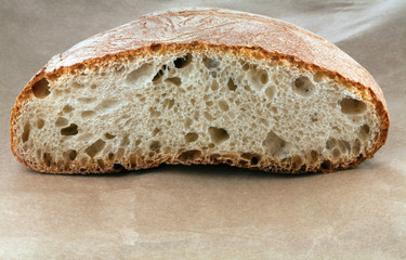 Mezza pagnotta di pane