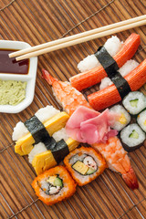 Yummy Fresh Sushi rolls