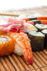 Yummy Fresh Sushi rolls