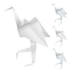 Origami birds