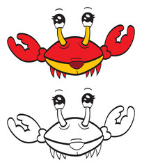 Cute crab