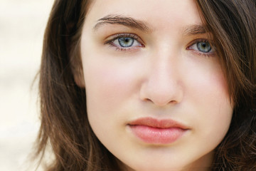 Obraz premium Sad young beauty