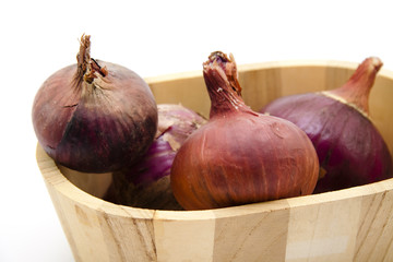 Fototapeta premium Frische Zwiebeln