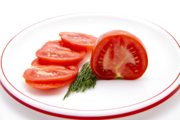 Rote Tomate