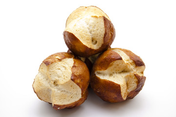 Frische Laugenbrötchen