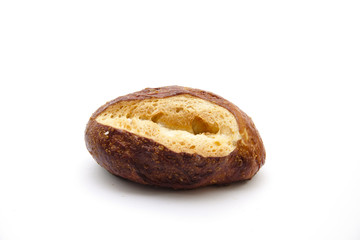 Frisches Laugenbrötchen