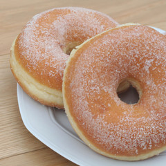 ciambelle fritte zuccherate