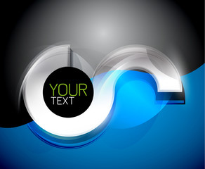 Modern hi-tech design template