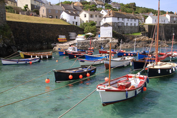 Coverack fishing village Cornwall England UK