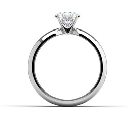 Single Diamond Ring - 50722125