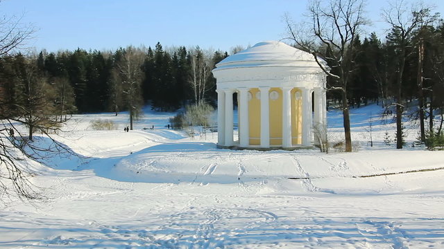 PAN of Temple of Friendship in Pavlovsk, Russia