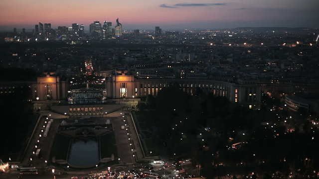 Франция. Паржи. Панорама города