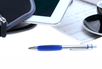 Tablet mit Schutztasche