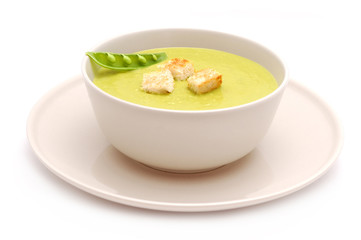 green vegetable soup