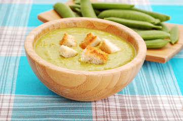 green vegetable soup