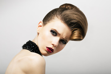 Upset. Offended Woman - Negative Emotions. Jealousy & Envy