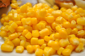 Bright Yellow Corn