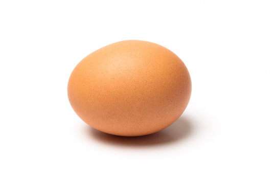 Egg isolated on a white background