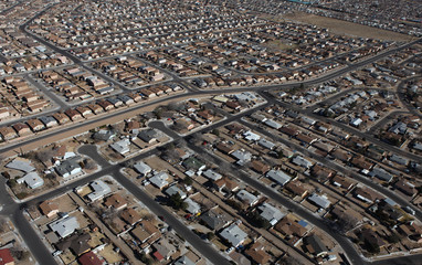 Albuquerque Homes Aerial