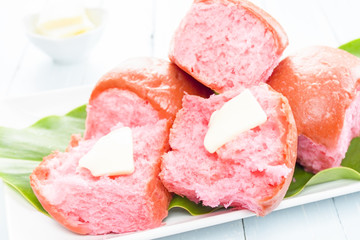 Coconut Guava Sweet Rolls
