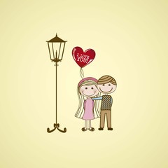 Illustration of love