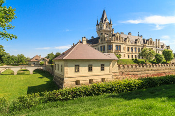 Fototapeta na wymiar Grafenegg Zamek koło Wiednia, Dolna Austria