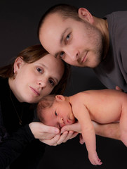 parents et bébé