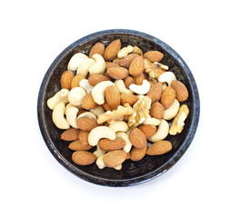 Mix nuts - walnuts, hazelnuts, almonds
