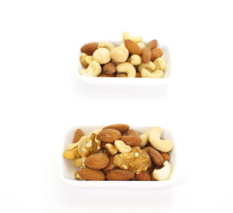 Mix nuts - walnuts, hazelnuts, almonds