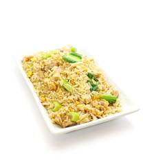 fried rice an excellent side order with chinese food