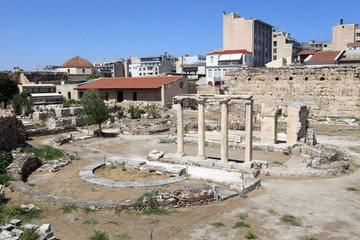 Landscape of roman agora