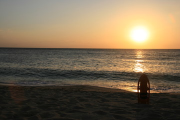 tramonto a Boracay - Filippine