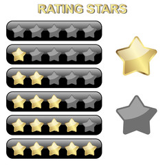 Rating Stars - 0 bis 5
