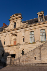 Fontainebleau castle, Seine et marne, Ile de France, France