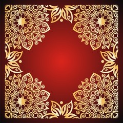 vintage vector postcard