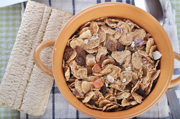A bowl of muesli