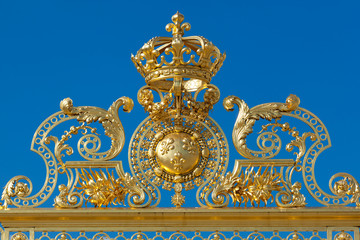 Crown in Versailles, Yvelines, Ile de France, France