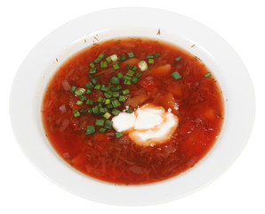 Ukrainian borsch