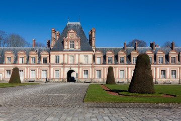 Fontainebleau castle, Seine et marne, Ile de France, France