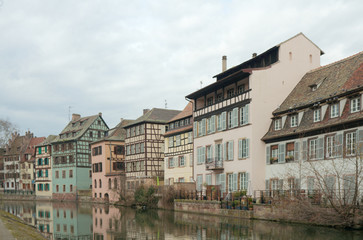 Fototapeta na wymiar Petite-France, Strasbourg, France
