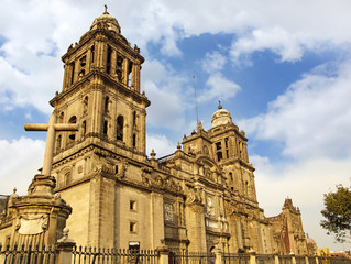 Fototapeta na wymiar cathédrale de Mexico